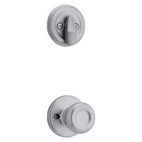 Kwikset 966T-26D.UNIV satin chrome interior pack single cylinder