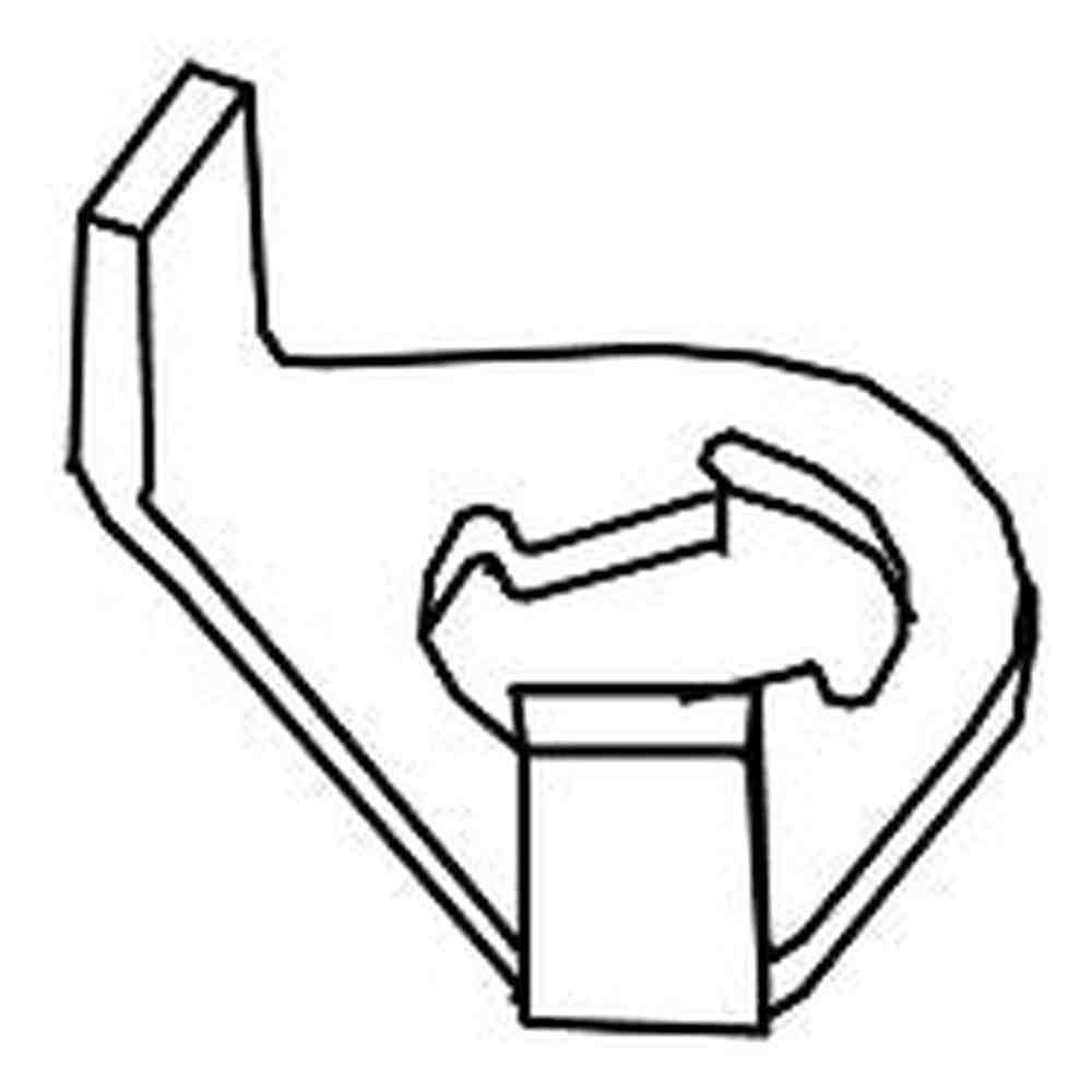 Von Duprin 968116 dogging actuator arm