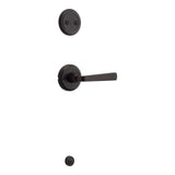 Kwikset Trafford Handleset Trim in Venetian Bronze