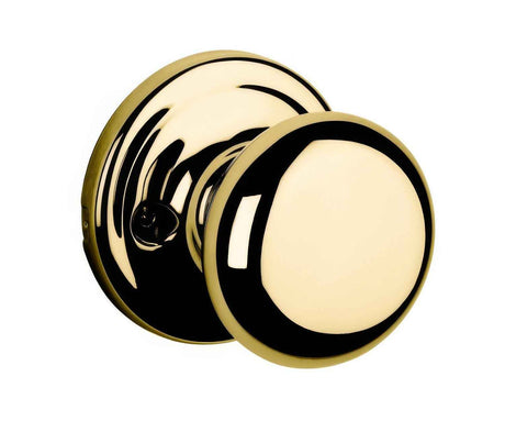 Kwikset 968H-3 Hancock interior pack - single dummy in polished brass, additional view