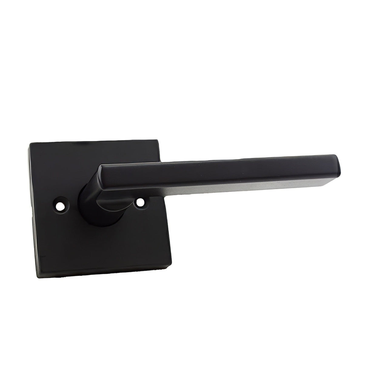 Kwikset 968HFLSQT-514 matte black interior pack dummy handleset