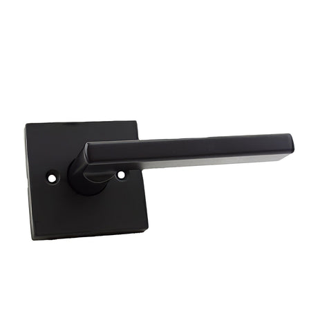 Kwikset 968HFLSQT-514 matte black interior pack dummy handleset