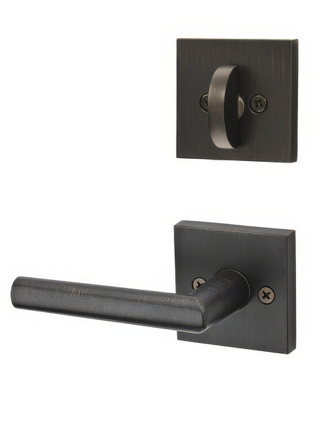 Kwikset 968MILSQT-11P venetian bronze interior pack dummy handleset
