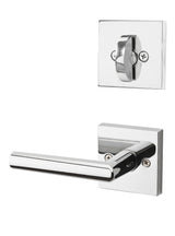 Kwikset 968MILSQT-26 polished chrome interior pack dummy handleset