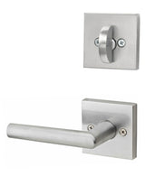 Kwikset 968MILSQT-26D satin chrome interior pack dummy handleset