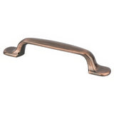 Berenson 9719-1BAC-P brushed antique copper cabinet handle pull