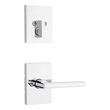 Kwikset Halifax Handleset Trim in Bright Chrome
