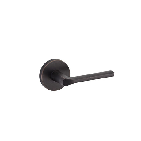 Kwikset Single Handleset Trim with Round Rose in Venetian Bronze