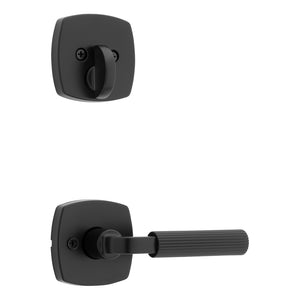 Kwikset Single Handleset Trim with Midtown Rose