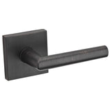 Kwikset Milan Handleset Trim with Square Rose in Venetian Bronze