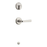 Kwikset Trafford Handleset Trim in Satin Nickel