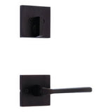 Kwikset 971LSLSQT-11P venetian bronze handleset trim pack
