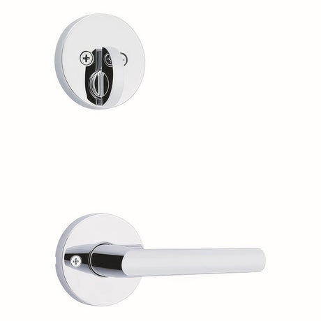 Kwikset 971MILRDT-26 bright chrome handleset trim pack