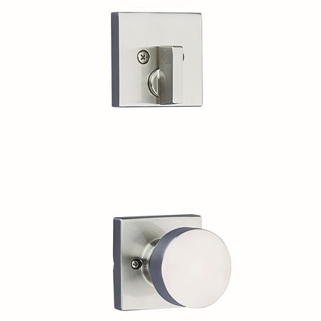 Kwikset 971PSKSQT-15 satin nickel handleset trim pack
