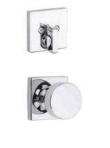 Kwikset 971PSKSQT-26 polished chrome handleset trim pack