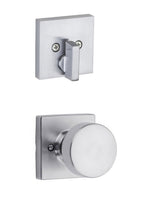 Kwikset 971PSKSQT-26D satin chrome handleset trim pack
