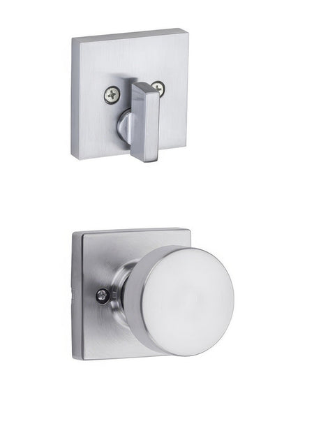 Kwikset 971PSKSQT-26D satin chrome handleset trim pack