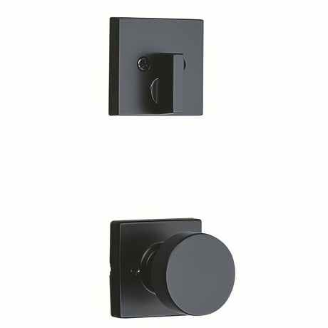 Kwikset 971PSKSQT-514 iron black handleset trim pack
