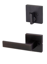 Kwikset 971SALSQT-11P venetian bronze handleset trim pack