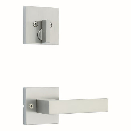Kwikset 971SALSQT-15 satin nickel handleset trim pack