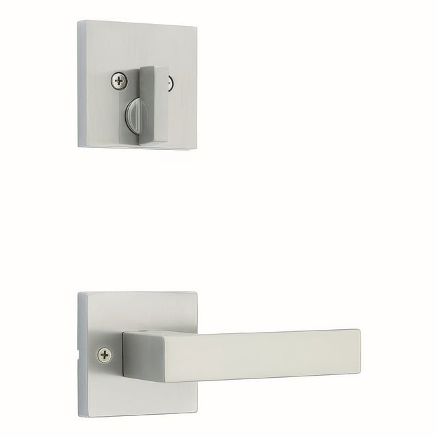 Kwikset 971SALSQT-15 satin nickel handleset trim pack