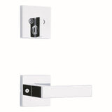 Kwikset 971SALSQT-26 bright chrome handleset trim pack