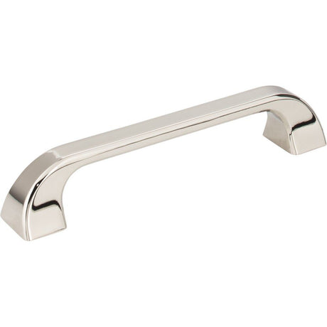 Jeffrey Alexander 972-128NI polished nickel cabinet drawer pull