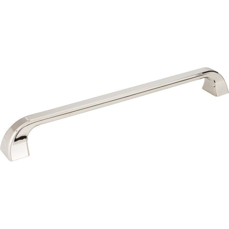 Jeffrey Alexander 972-12NI polished nickel cabinet pull / appliance pull