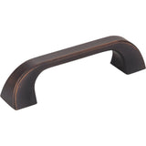 Jeffrey Alexander 972-96DBAC brushed oil rubbed bronze cabinet drawer pull