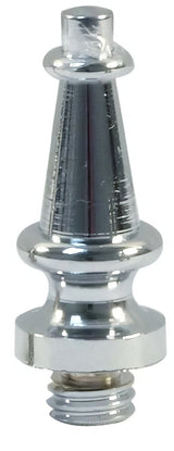 Emtek 97213US15A Brass Modern, Classic Brass, Designer Brass finial in satin stainless, additional view