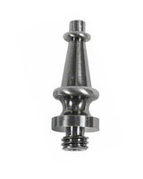 Emtek 97213US15A Brass Modern, Classic Brass, Designer Brass finial in satin stainless, additional view