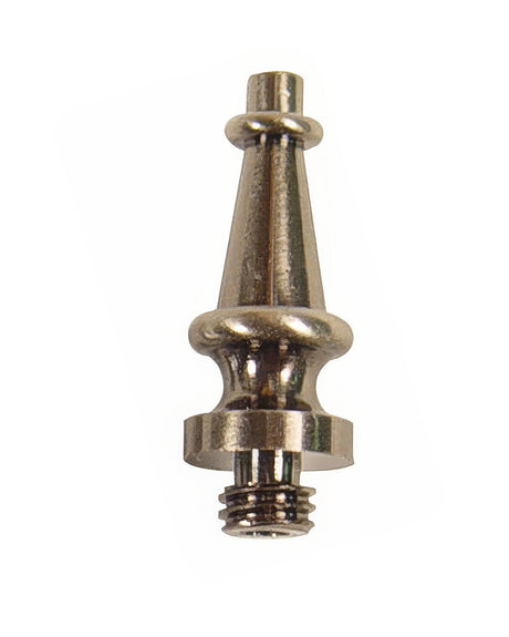 Emtek 97213US7 Brass Modern, Classic Brass, Designer Brass finial in satin stainless, additional view