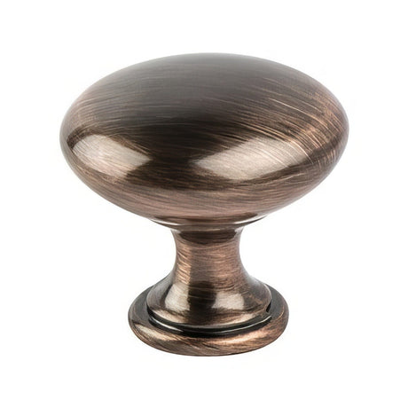 Berenson 9722-1BAC-P Euro Moderno cabinet knob in satin stainless, additional view