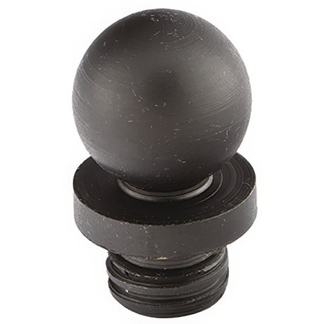 Emtek 97304US19 flat black finial
