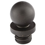 Emtek 97304US19 Brass Modern, Classic Brass, Designer Brass finial, additional view