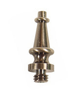 Emtek 97313US7 Brass Modern, Classic Brass, Designer Brass finial in satin stainless, additional view