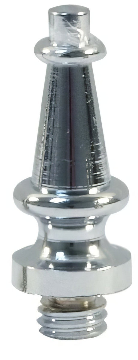 Emtek 97315US15A Brass Modern, Classic Brass, Designer Brass finial in satin nickel, additional view