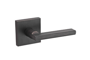 Kwikset Halifax Handleset Trim with Square Rose