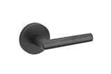 Kwikset Milan Handleset Trim with Round Rose in Venetian Bronze