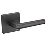 Kwikset Milan Handleset Trim with Square Rose in Venetian Bronze
