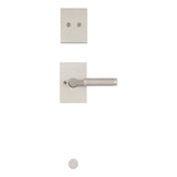 Kwikset Dummy Interior Prava Handleset Trim in Satin Nickel