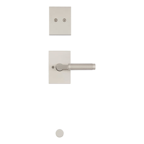 Kwikset Dummy Interior Prava Handleset Trim in Satin Nickel