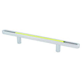 R. Christensen 9747-1000-P polished chrome/lime cabinet pull handel