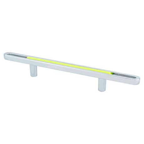 R. Christensen 9747-1000-P polished chrome/lime cabinet pull handel