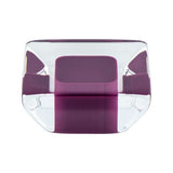 R. Christensen 9754-7000-P purple transparent cabinet knob