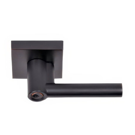 Better Home Products 97544BLK Mill Valley keyed entry keyed entry door lever, additional view