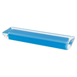 R. Christensen 9759-7000-P blue transparent cabinet pull handel