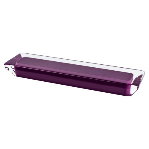 R. Christensen 9760-7000-P purple transparent cabinet pull handel