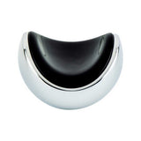 R. Christensen 9771-1000-P polished chrome/black cabinet knob