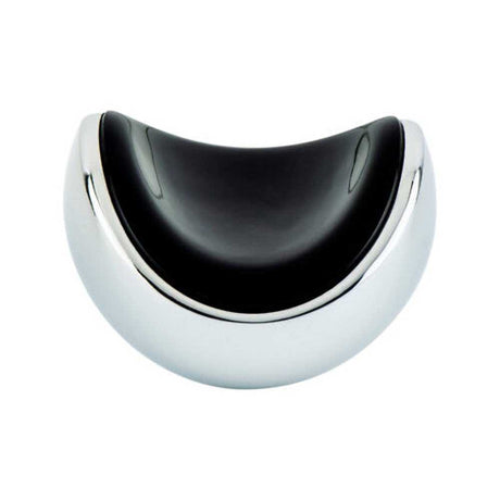 R. Christensen 9771-1000-P polished chrome/black cabinet knob